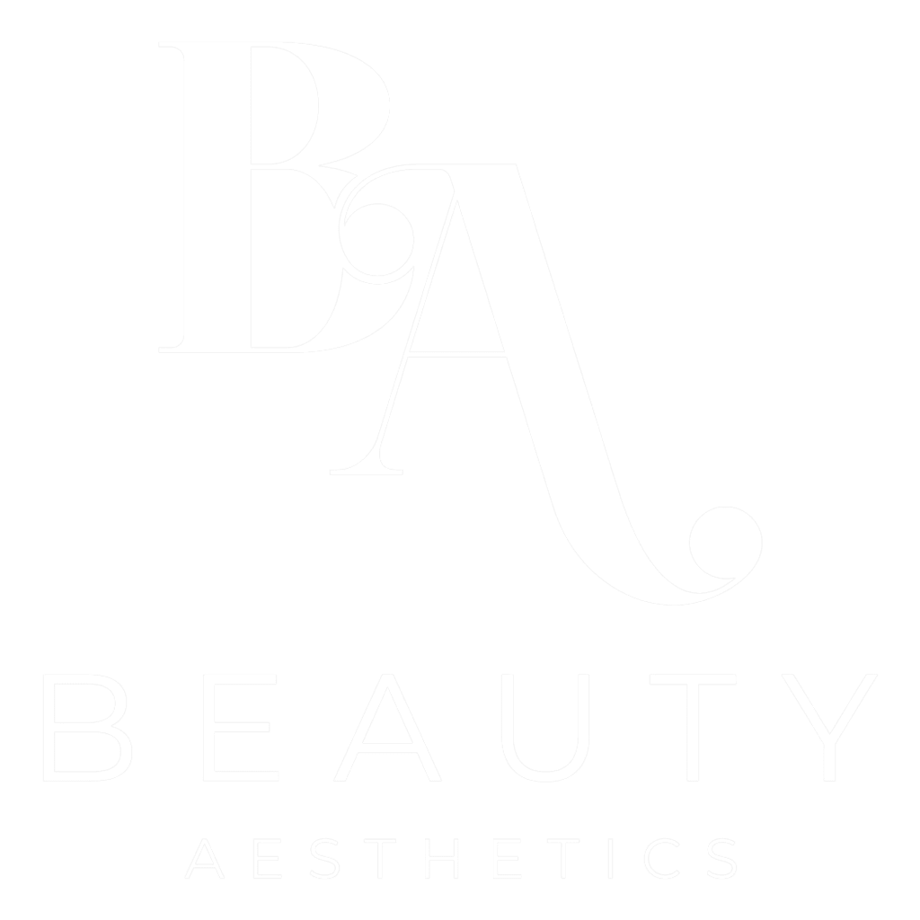 Beauty Aesthetics logo White