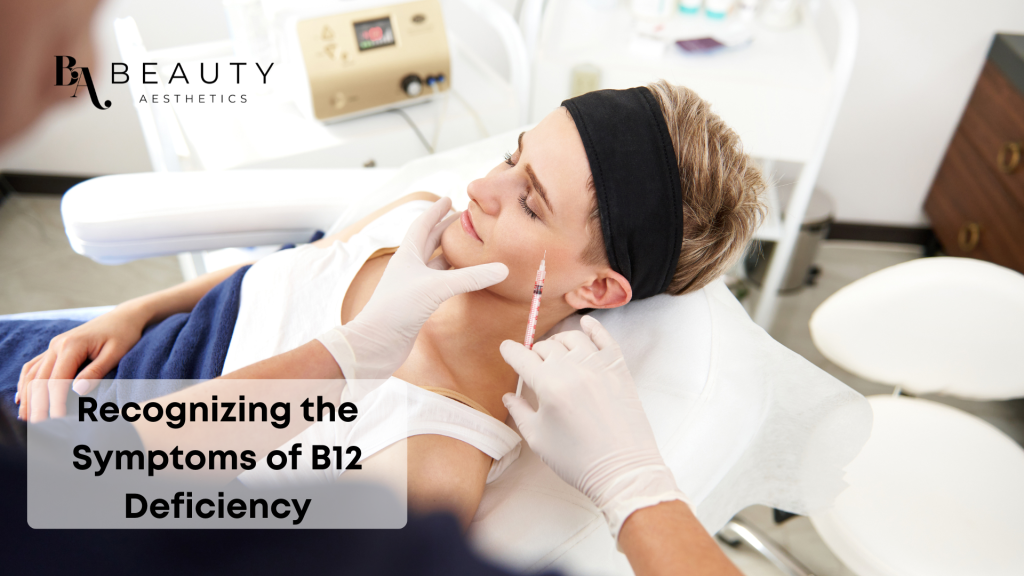 symptoms of b12 deficiency