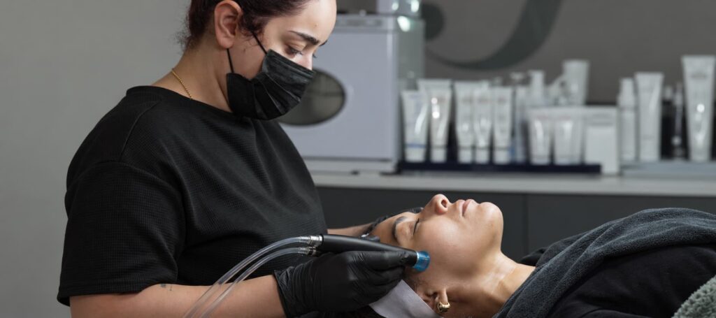 HydraFacial Step 1 Cleanse
